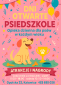 Plakat Psiedszkola