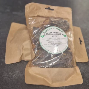 Suszone serca wołowe 200 g, surowa karma BARF Original