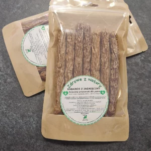 Kabanos z jagnięciny 100 g, surowa karma BARF Original