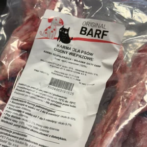 Ogony wieprzowe 1 kg, surowa karma BARF Original