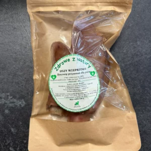 Uszy wieprzowe 100 g, surowa karma BARF Original