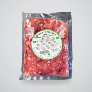 Karma bytowa dla kotów kurczak 200 g, surowa karma BARF Original